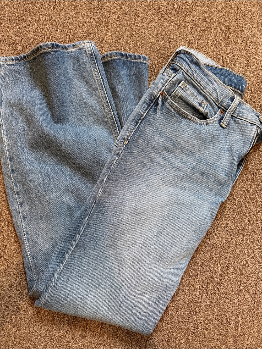 Classic Light Wash Blue Denim Jeans old navy